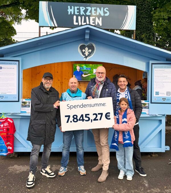 Herzenslilien – die soziale Initiative von SV Darmstadt 98 und Klöber Versicherungsmakler GmbH